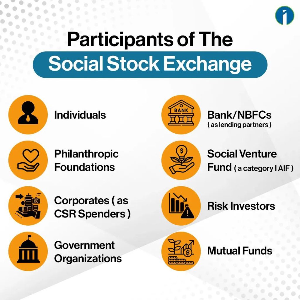 Participants of the social stock exchange
